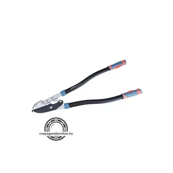   ágvágó olló; 730mm, rávágó, áttételes, tapadásmentes él, max. 45mm vágás, gumírozott fogantyú