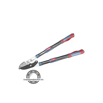  ágvágó olló; rávágó, tapadásmentes él, max.45mm vágás, teleszkópos ellipszis ALUnyél, gumírozott fogantyú, 670-940 mm