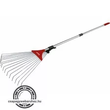 lombseprű, teleszkópos fém nyéllel, hossza 80-158cm, szélessége 18-59cm, műanyag rögzítővel