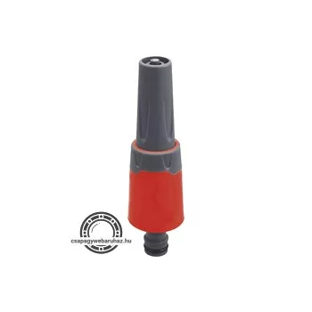   szórófej, műanyag, szabályozható sugár; kuplung csatlakozó