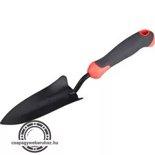 kerti lapát/ásó fém, keskeny, 33 cm, műanyag/TPR nyél