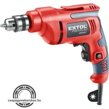 fúrógép 450W, 0-2800 ford/perc, kulcsos tokmány, 1,0-10mm, 1,6 kg papírdobozban