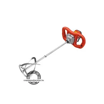   elektromos festék- és habarcskeverő gép (mixer) 1200W, M14 menet, lágy indítás, ford =180-650/min