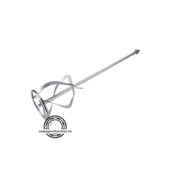   festék- és habarcskeverő szár, horganyzott 8890601 keverőgéphez, 600×140mm, M14