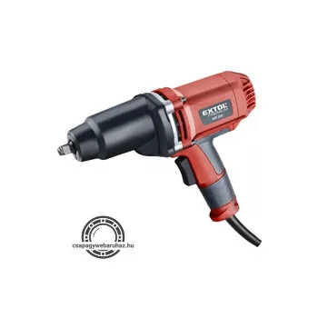   elektromos ütvecsavarozó, 1/2" 230V/950W, 500Nm, jobb/bal irányváltás, papírdobozban