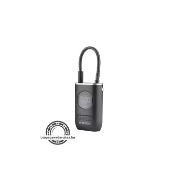   akkus légkompresszor 7,4V, 2000 mAh Li-ion akku, max. 10,3 Bar