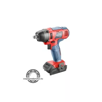   akkus ütvecsavarozó, Share20V, 1/2" négyszög, Li-ion; 1db 20V akku: 2000 mAh, 1db töltő, ford.: 2.400 1/min, 180 Nm