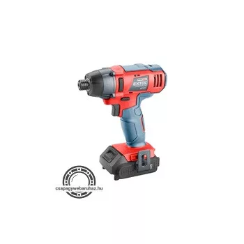   akkus ütvecsavarozó, Share20V, 1/4" hatszög, Li-ion; 1db 20V akku: 2000 mAh, 1db töltő, ford.: 2.800 1/min, 180 Nm