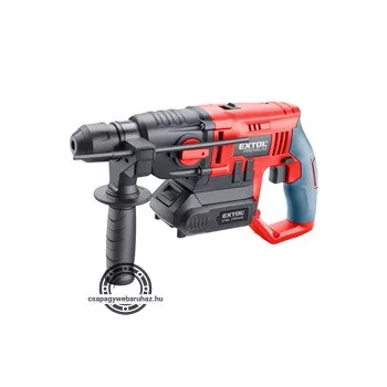   akkus ütvefúró SDS Plus, Share20V, 20V, Li-ion, 1db akku, 1db töltő, 2000 mAh, 1,2J