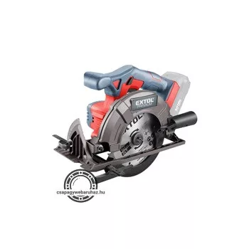   akkus körfűrészgép, Share20V, 20V, Li-ion, 0-3650 ford/perc, 165 mm tárcsa, TÖLTŐ és AKKU NÉLKÜL