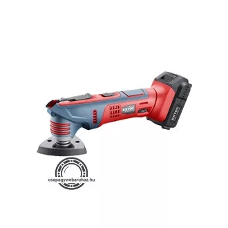   Akkus multifunkciós szerszámgép, Share20V, 20V, Li-ion, 1db akku, 1db töltő, 2000 mAh, fordulatszám: 3.000 f/perc EXTOL 8891842