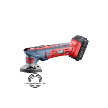   akkus multifunkciós szerszámgép, Share20V, 20V, Li-ion, 1db akku, 1db töltő, 2000 mAh, fordulatszám: 3.000 f/perc