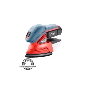   akkus delta csiszoló, Share20V, 20V, Li-ion, 1db akku, 1db töltő, 2000 mAh, 123×95 mm, ford.: 11.000 f/perc