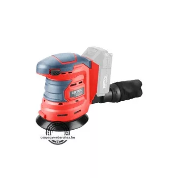   akkus rotációs (excentrikus) csiszoló, Share20V, 20V, Li-ion, 125 mm,ford.: 10.000 f/perc, AKKU és TÖLTŐ NÉLKÜL