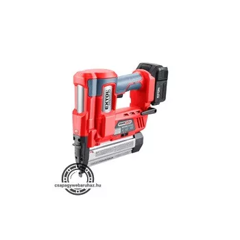   akkus szögbelövő (kapocs belövő) gép, Share20V, 20V, Li-ion, 1db akku, 1db töltő, 2000 mAh, 100 lövés/perc