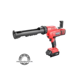   Akkus kinyomópisztoly gép, Share20V, 20V, Li-ion, 1db akku, 1db töltő, 2000 mAh, 300 ml EXTOL 8891864