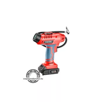   akkus légkompresszor, Share20V, 20V, Li-ion, 1 db akku, 1 db töltő