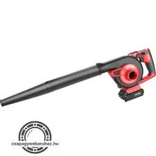 akkus légseprű, Share20V, 20V, Li-ion, teljes/fúvóka hossz: 44/24cm, 1db akku, 1db töltő, 2000 mAh