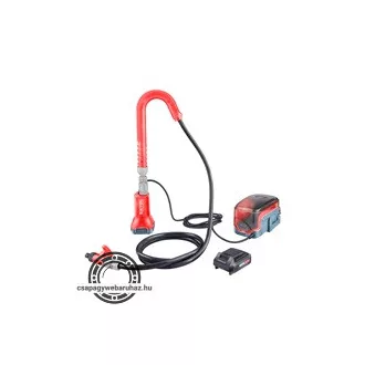   Akkus esővíz (hordóürítő) szivattyú, kivezetőcsővel, Share20V, 80W, szállító telj: 1,9 m3/h, Li-ion, 1db akku+töltő EXTOL 8891930