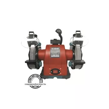   kettős köszörűgép 520W, száraz, 200×16×25mm, (P36, P80), 2950 ford/perc, 19kg, lámpával