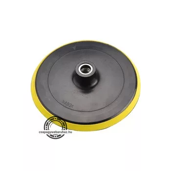   tartalék gumitalp 8892500 sarok-polírozógéphez, tépőzáras, átmérő: 180mm, M14, max: 8500 ford/perc