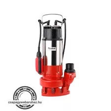 szennyvíz búvárszivattyú, úszókapcsolóval, 750W, szállító teljesítmény: 18m3/h, max. száll. 10m