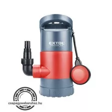 szennyvíz búvárszivattyú, talp magasság 3 méretben állítható, 900 W, szállító teljesítmény: 13m3/h, max. száll. 9 m