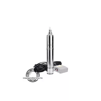   mélykúti csőszivattyú, 1350W, 4", 1,9m3/h, max. száll. 148m, leadott telj. 820W