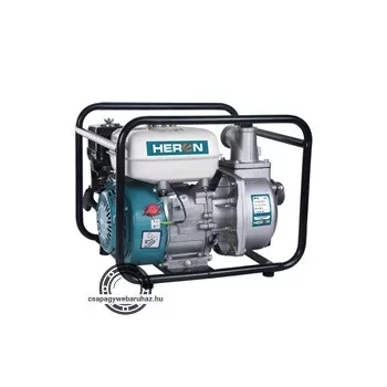   Heron, benzinmotoros vízszivattyú 5,5 LE,max.600l/min, max.7m szívómélység,max. 28m nyomómagasság
