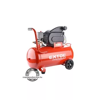   olajos légkompresszor, 1800W, 50l tartály, 8 bar; 235 l/min