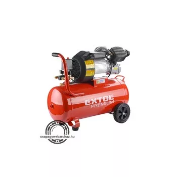   olajos légkompresszor, 2200W, 50l tartály, 8 bar; 356 l/min