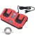 akkutöltő dupla, Garden20V, 20V, 2×2,4A a 8895780 és 8895782 akkuhoz