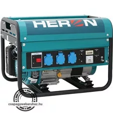 Heron, benzinmotoros áramfejlesztő, max 2300 VA, egyfázisú (EGM-25 AVR)