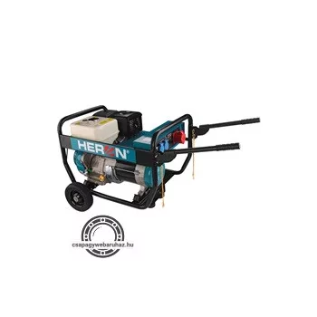   Heron, benzinmotoros áramfejlesztő, 6800 VA, 400/230 V, hordozható; EGI 68-3