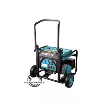   Heron, benzinmotoros áramfejlesztő, 1 fázisú, max. teljesítmény 3 kVA