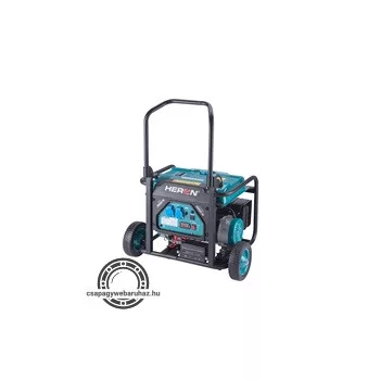   Heron, benzinmotoros áramfejlesztő, 1 fázisú, max. teljesítmény 3 kVA, elektromos indítás