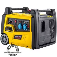 Heron, benzinmotoros áramfejlesztő, táv- és önidítóval 3,0 kVA, 230V, 1 fázisú, inverteres