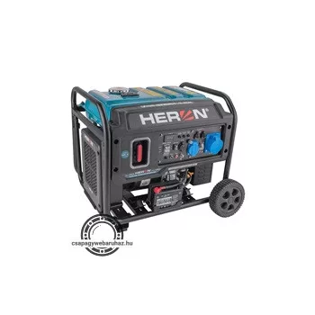   benzinmotoros áramfejlesztő, 6 kVA, 230V, 1 fázisú, inverteres