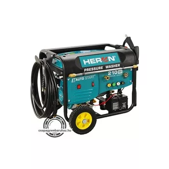   Heron, benzinmotoros magasnyomású mosó, 6 LE, automata távindítóval, elektromos öninditóval