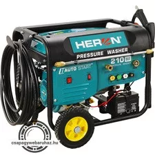 Heron, benzinmotoros magasnyomású mosó, 6 LE, automata távindítóval, elektromos öninditóval