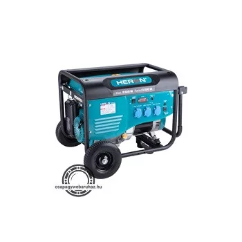   Heron, benzinmotoros áramfejlesztő, max 5500 VA, egyfázisú
