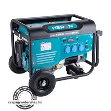 Heron, benzinmotoros áramfejlesztő, max 5500 VA, egyfázisú