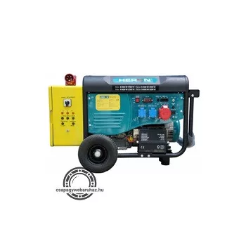   HERON 420 YELLOW, háromfázisú, 6 kVA-es, vészhelyzeti áramfejlesztő