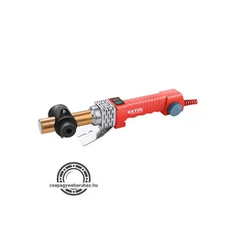   Műanyagcső hegesztő gép, 1070W, cserélhető fejek:16-20-25-32mm, 240-300°C, pontosság: +/-1°C EXTOL 8897211