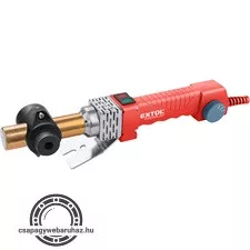 műanyagcső hegesztő gép, 1070W, cserélhető fejek:16-20-25-32mm, 240-300°C, pontosság: +/-1°C