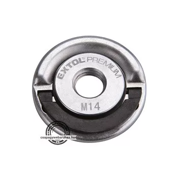   gyorsszorítóanya sarokcsiszolóhoz; M14, max. 1000 W teljesítményig