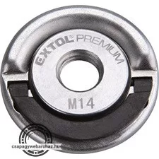 gyorsszorítóanya sarokcsiszolóhoz; M14, max. 1000 W teljesítményig