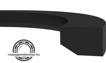 8.4X11.9X1 K87 viton profilgyűrű DIN3869