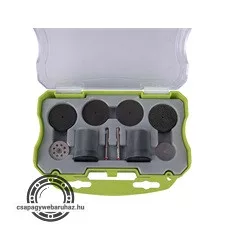 mini vágó- és daraboló klt. 3,2 mm befogás, 74 db, 6 féle vágófej