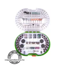 mini köszörű-, csiszoló- és polírozó klt. 3,2 mm befogás, 276 db